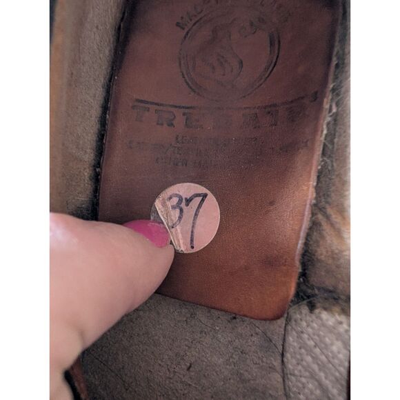 Vintage Tredair Dr Martens "Kitty" Mary Jane shoes in Black and Pink, Size 37 - Picture 9 of 9